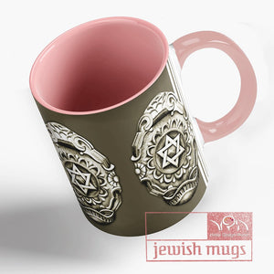 jewish mug – magen david II Hidur Design Works 