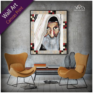 Rav Yitzhak Kadouri – Canvas Print Canvas Print Hidur Design Works 20x24" (50x60cm) 